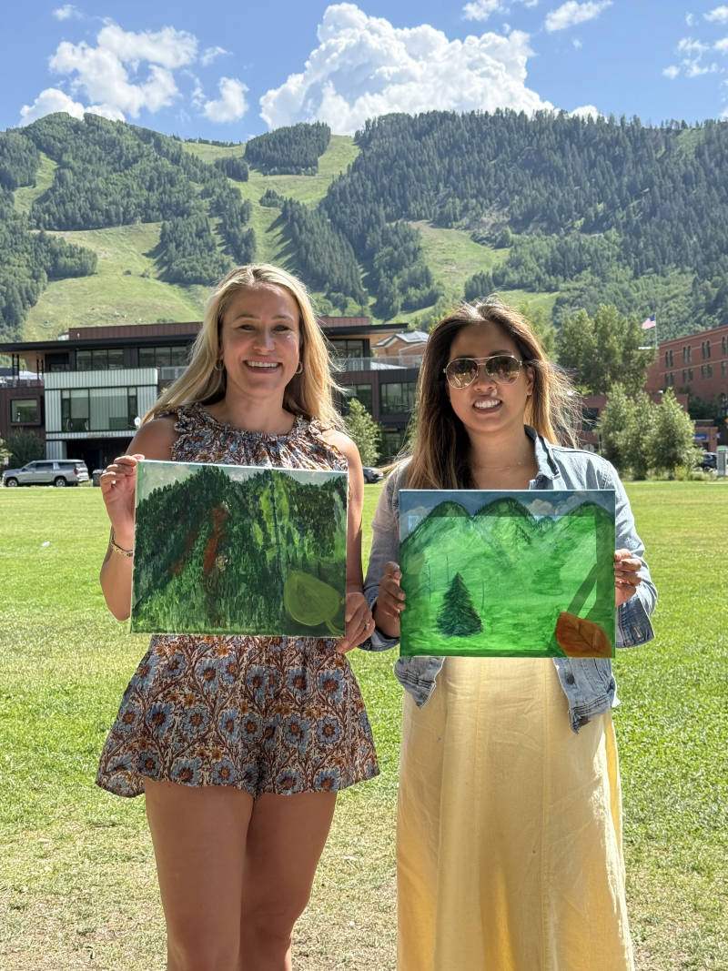 Corporate art retreat experience in Aspen
